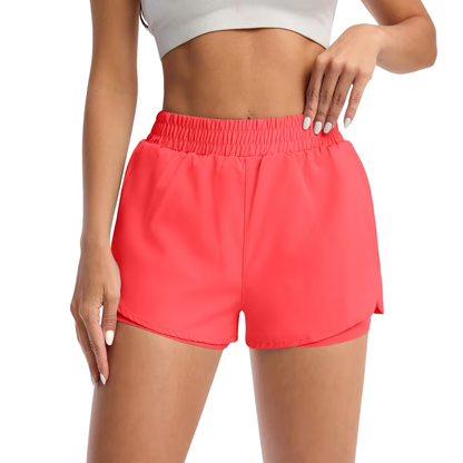 Dame Sportsshorts – Elastisk Talje – Med Lommer