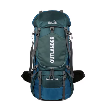 OutdoorHaven Trekkingrygsæk 60L - Vandtæt & Multifunktionel