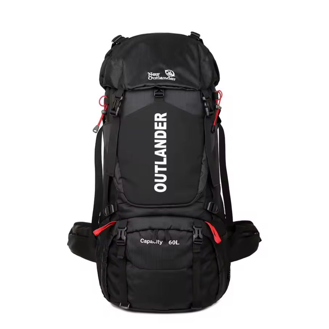 OutdoorHaven Trekkingrygsæk 60L - Vandtæt & Multifunktionel