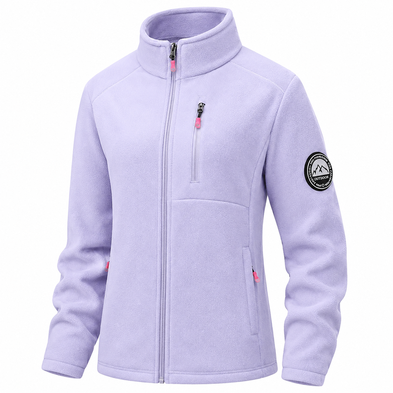 Fleece jakke dame til hverdag og vandretur