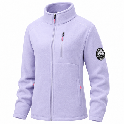 Fleece jakke dame til hverdag og vandretur
