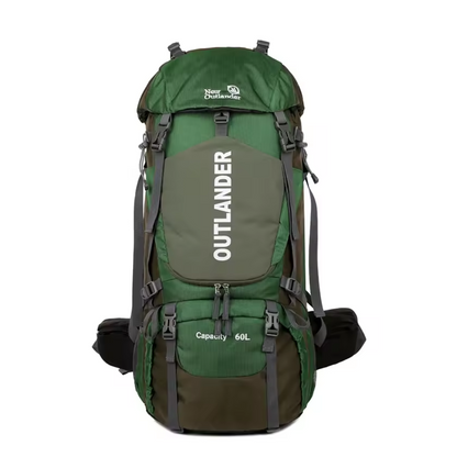 OutdoorHaven Trekkingrygsæk 60L - Vandtæt & Multifunktionel
