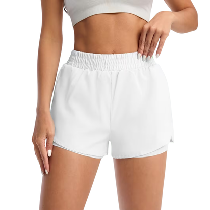 Dame Sportsshorts – Elastisk Talje – Med Lommer