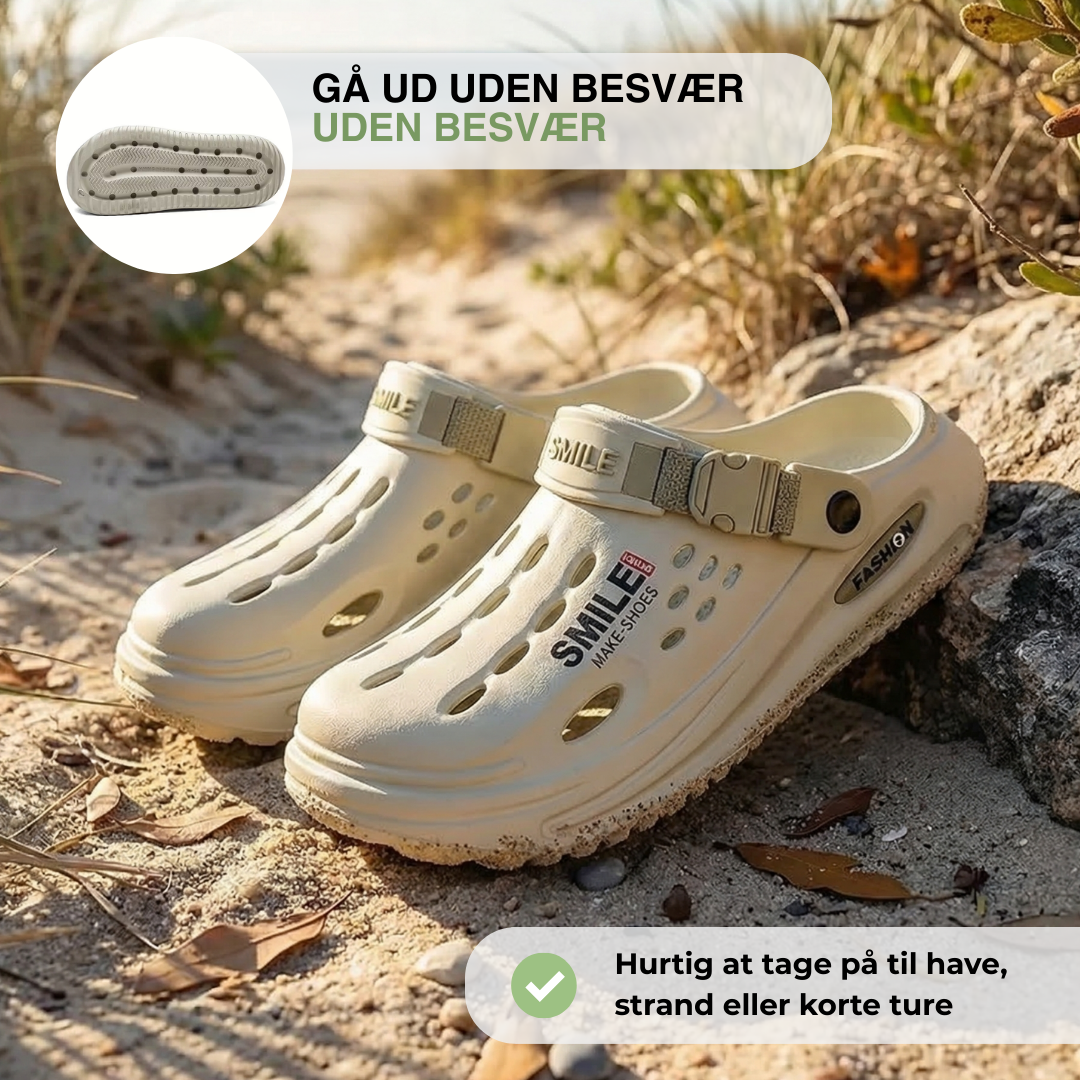Herre Slip-On Clogs – Komfortable Gåsandaler – Udendørs Havesko