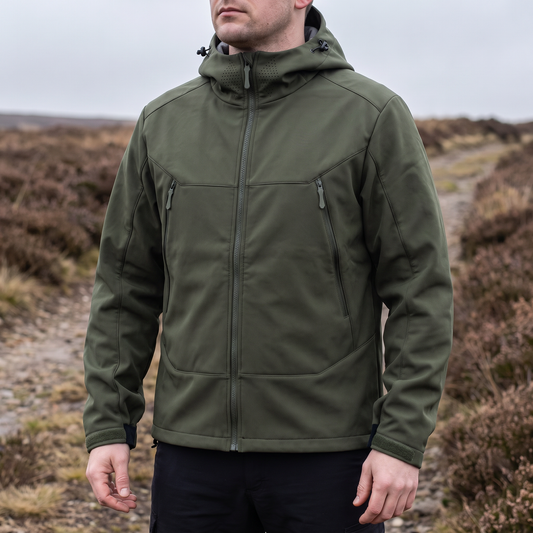 Softshell jakke herre – hovedbillede