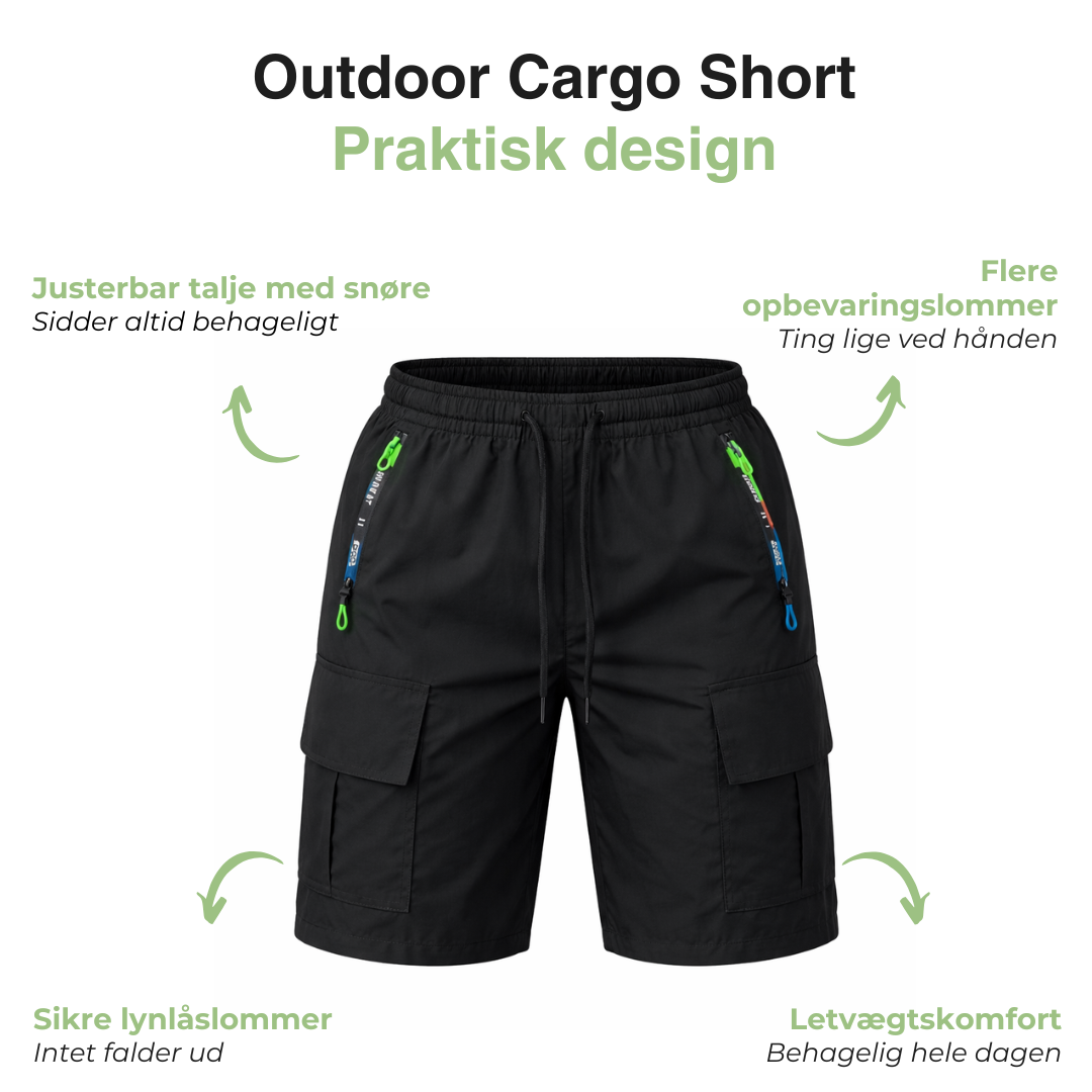 Dame Casual Sommer Shorts – Snøre i Taljen – Flere Lommer