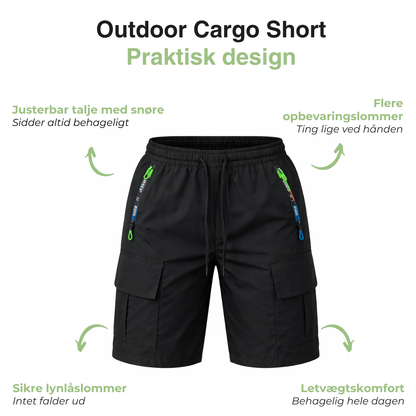 Dame Casual Sommer Shorts – Snøre i Taljen – Flere Lommer