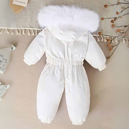 Baby Snedragt – Vinter Romper – Varm Jumpsuit