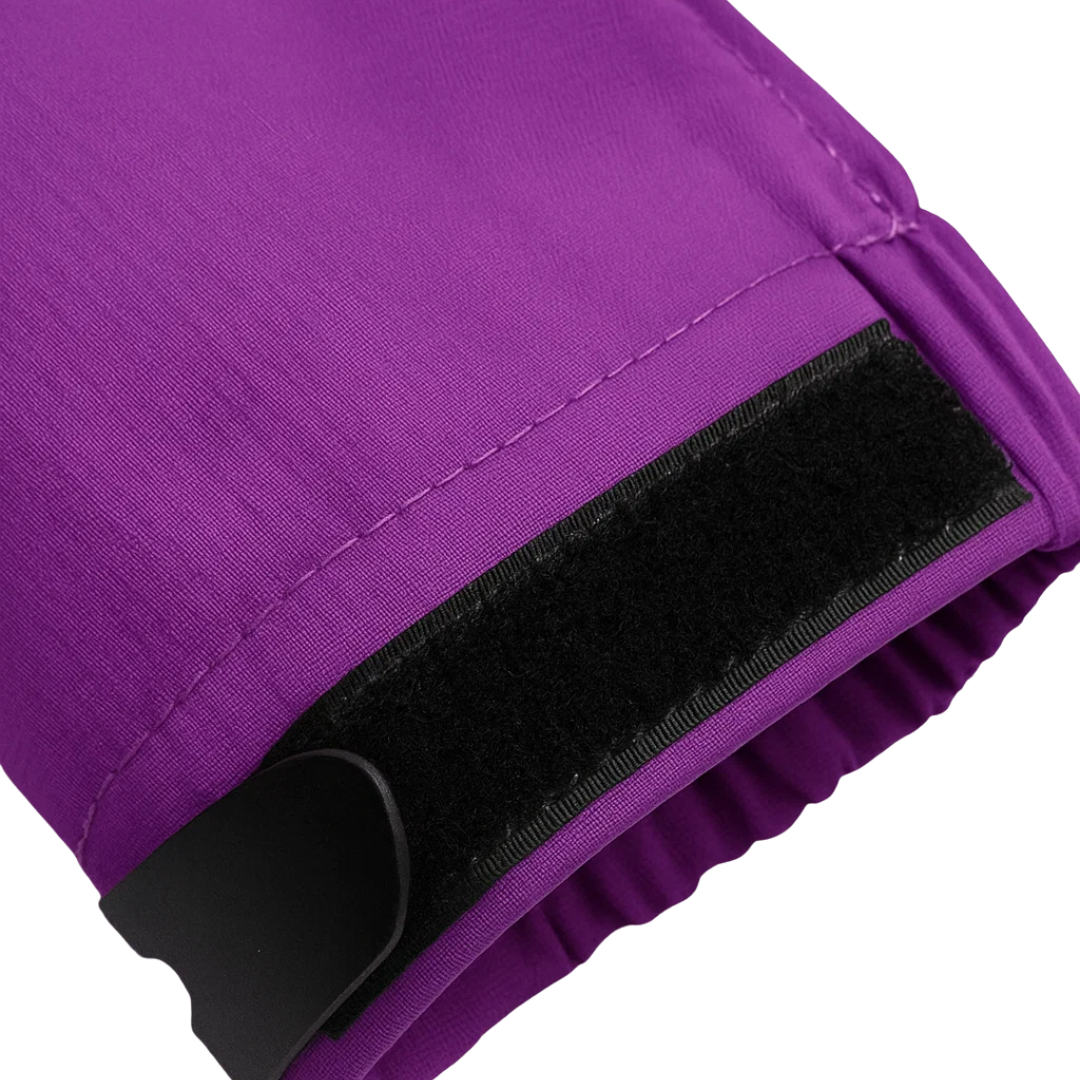Softshell jakke dame i lilla i naturligt lys