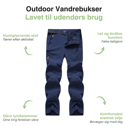 Outdoor Herre Vandrebukser – Åndbare – Outdoor & Sport
