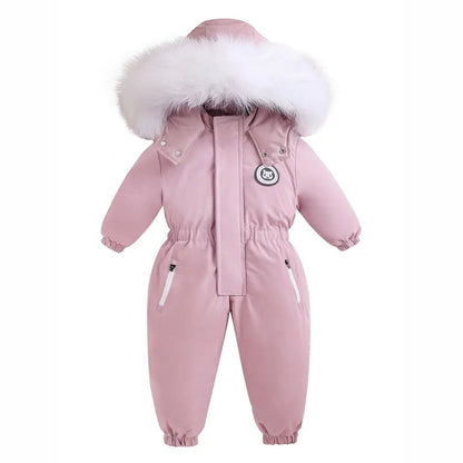 Baby Snedragt – Vinter Romper – Varm Jumpsuit