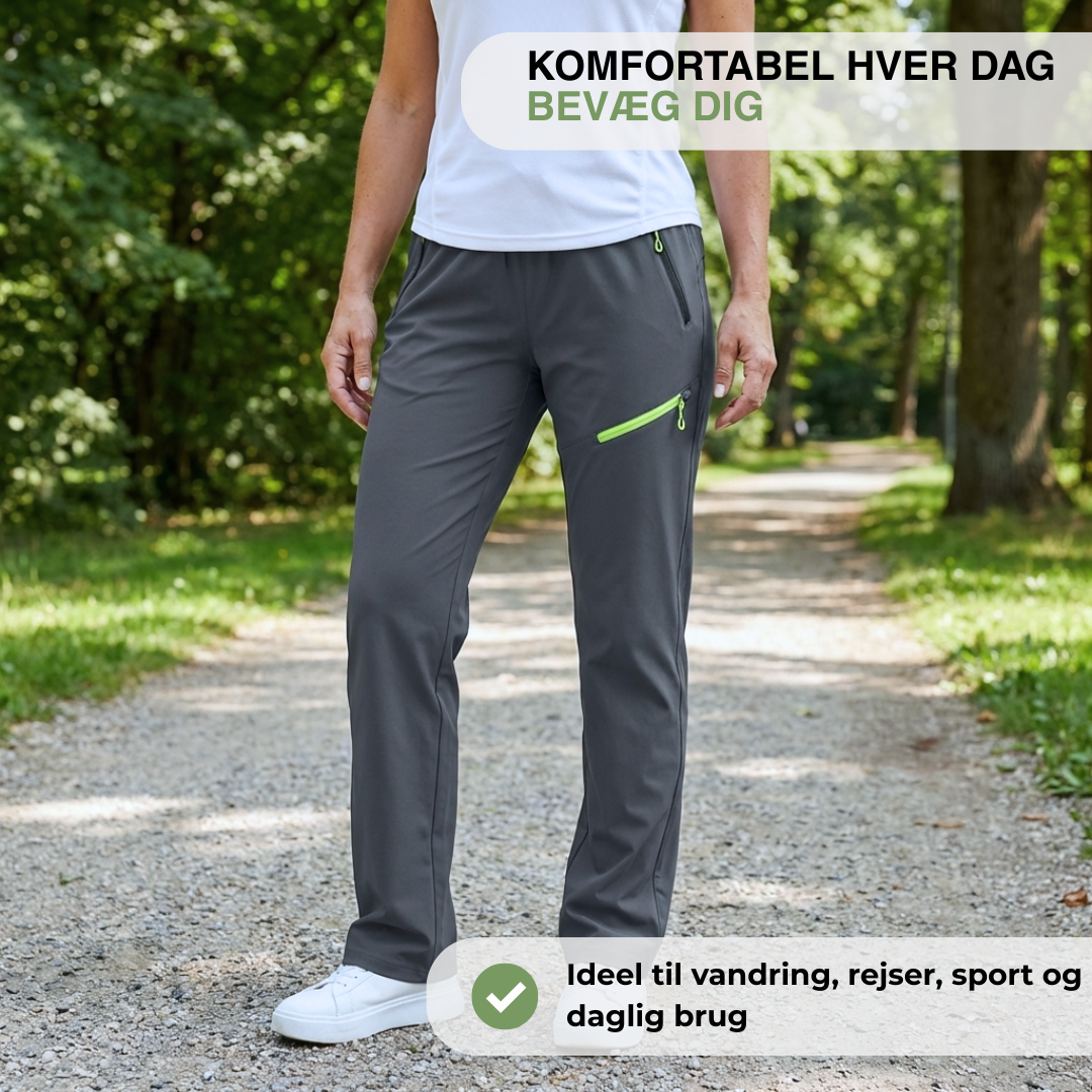 Dame Sportsbukser – Lige Ben – Med Snøre