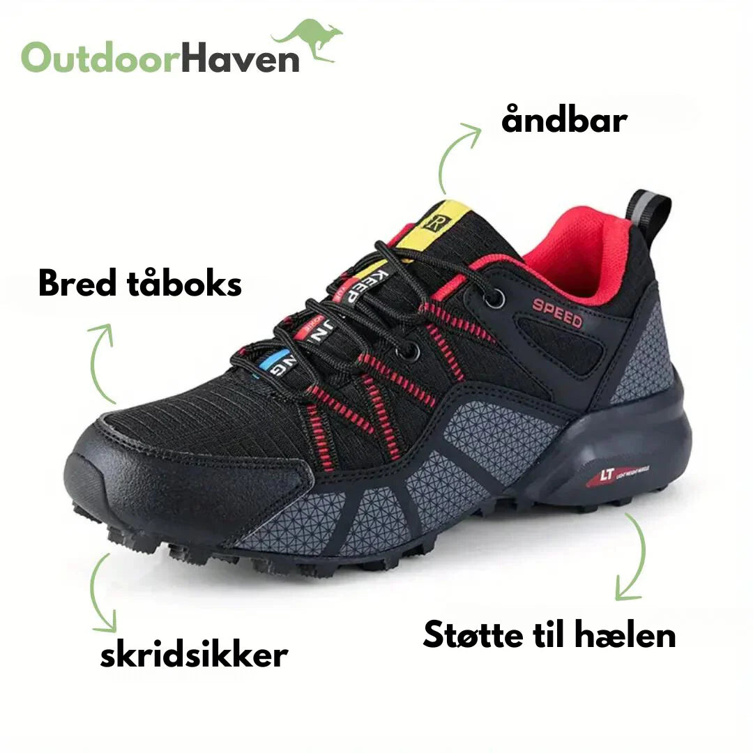 OutdoorHaven - Åndbare Vandrestøvler - Mænd