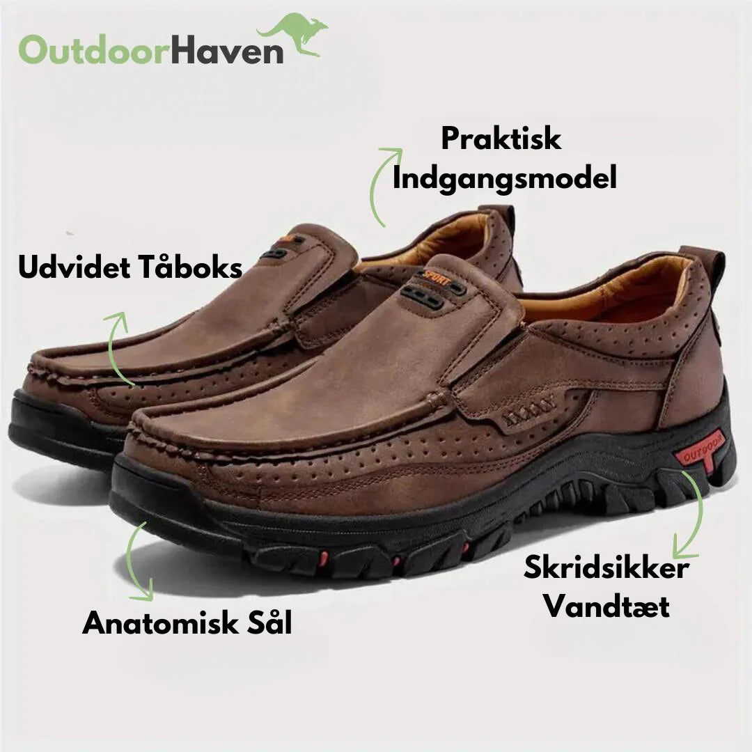 OutdoorHaven - Instappers for menn - Ergonomisk