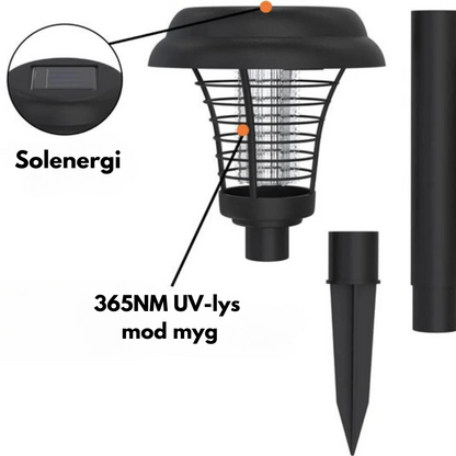 Insektdræber Have - Myg - Solcelledrevet