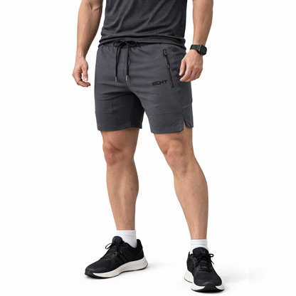 Herre sportshorts – lynlåslommer & hurtigttørrende – træning