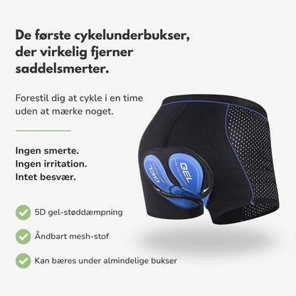 Gelpolstrede sykkelshorts - menn og kvinner