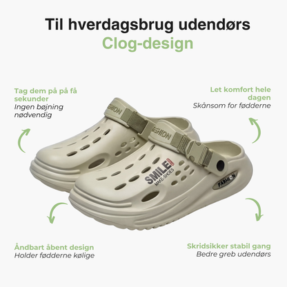 Herre Slip-On Clogs – Komfortable Gåsandaler – Udendørs Havesko