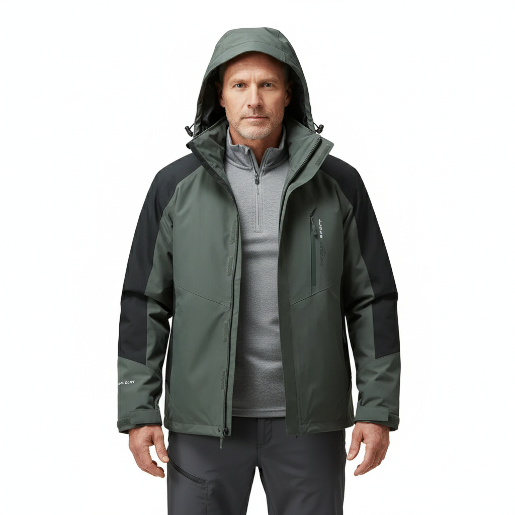 Vandtæt Jakke – Outdoor Vandring – Herre