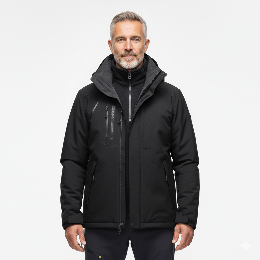 Herre Softshell Sæt – Outdoor Jakke – Vandrebukser