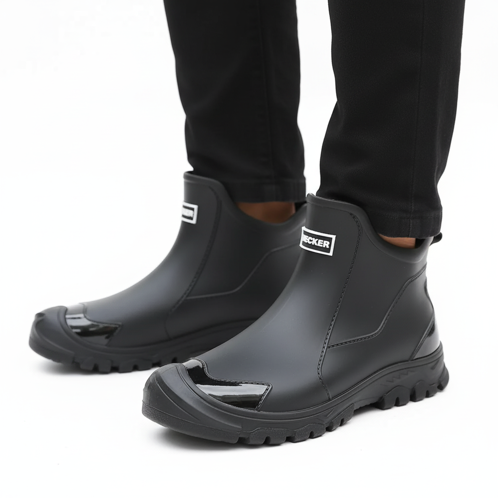 Vandtætte Støvler – Skridsikre – Ankelhøje Regnstøvler