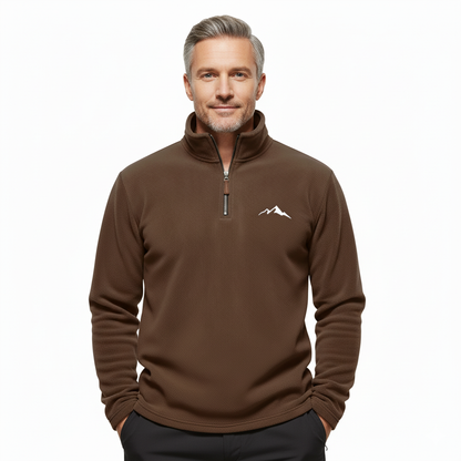 Fleece Trøje – Half Zip – Herre Sweatshirt