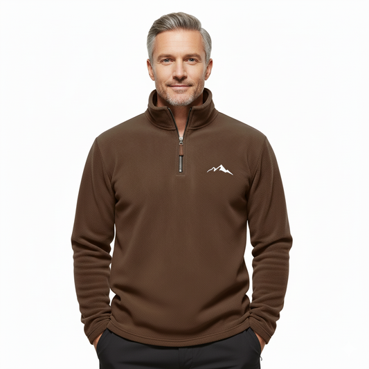 Fleece Trøje – Half Zip – Herre Sweatshirt