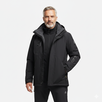 Herre Softshell Sæt – Outdoor Jakke – Vandrebukser