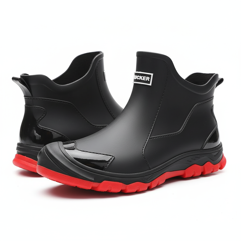 Vandtætte Støvler – Skridsikre – Ankelhøje Regnstøvler