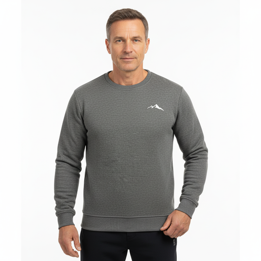 Varm Trøje – Fleeceforet – Herre Sweatshirt