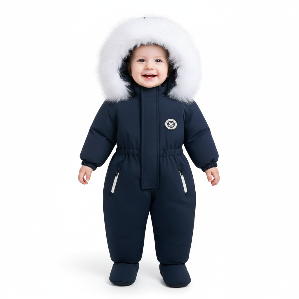 Baby Snedragt – Vinter Romper – Varm Jumpsuit