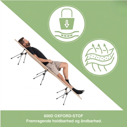 Ultralet foldbar camping­seng – bærbar udendørs seng