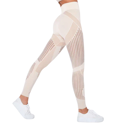 Dame kompressionsleggings – anti-cellulite – fitness