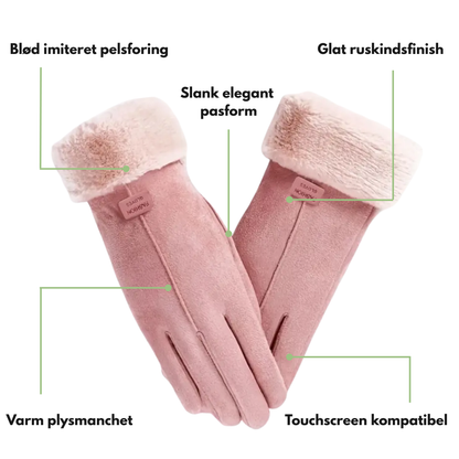 Dame Thermohandsker – Elastiske – Touchscreen