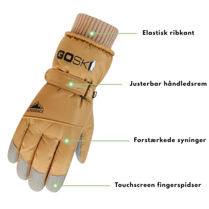 Unisex Skihandsker – 20°C Fleeceforing – Touchscreen