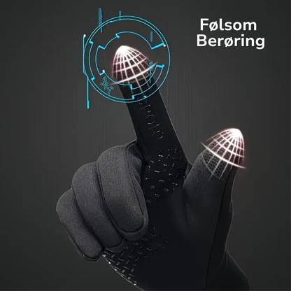 Unisex Sportshandsker – Tåler ned til -5°C – Følsom Touchscreen