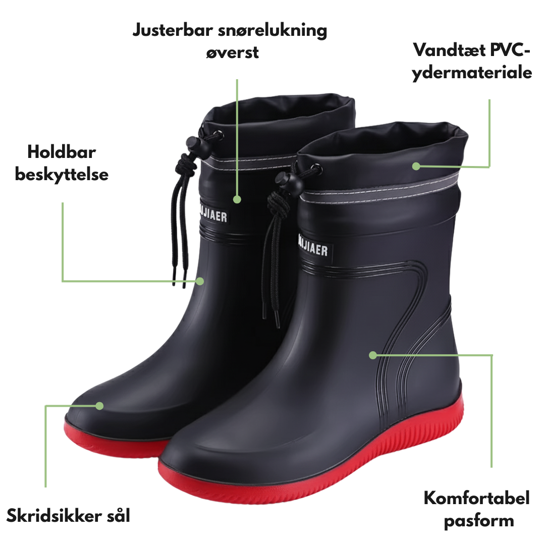 Unisex Gummistøvler – Vandtætte – Skridsikre & Holdbare