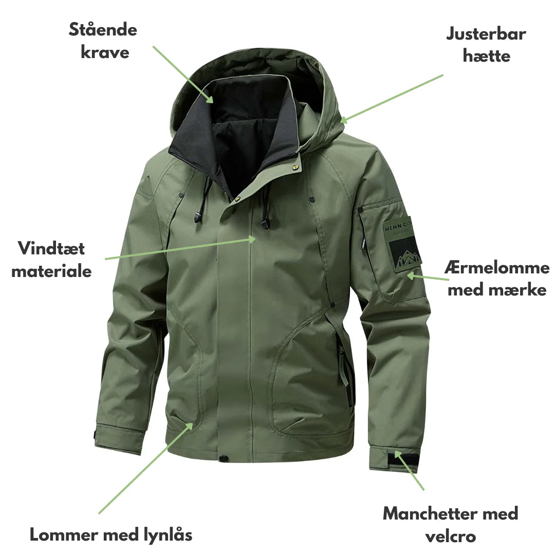 Herrejakke – Vandtæt – Vinter / Efterår