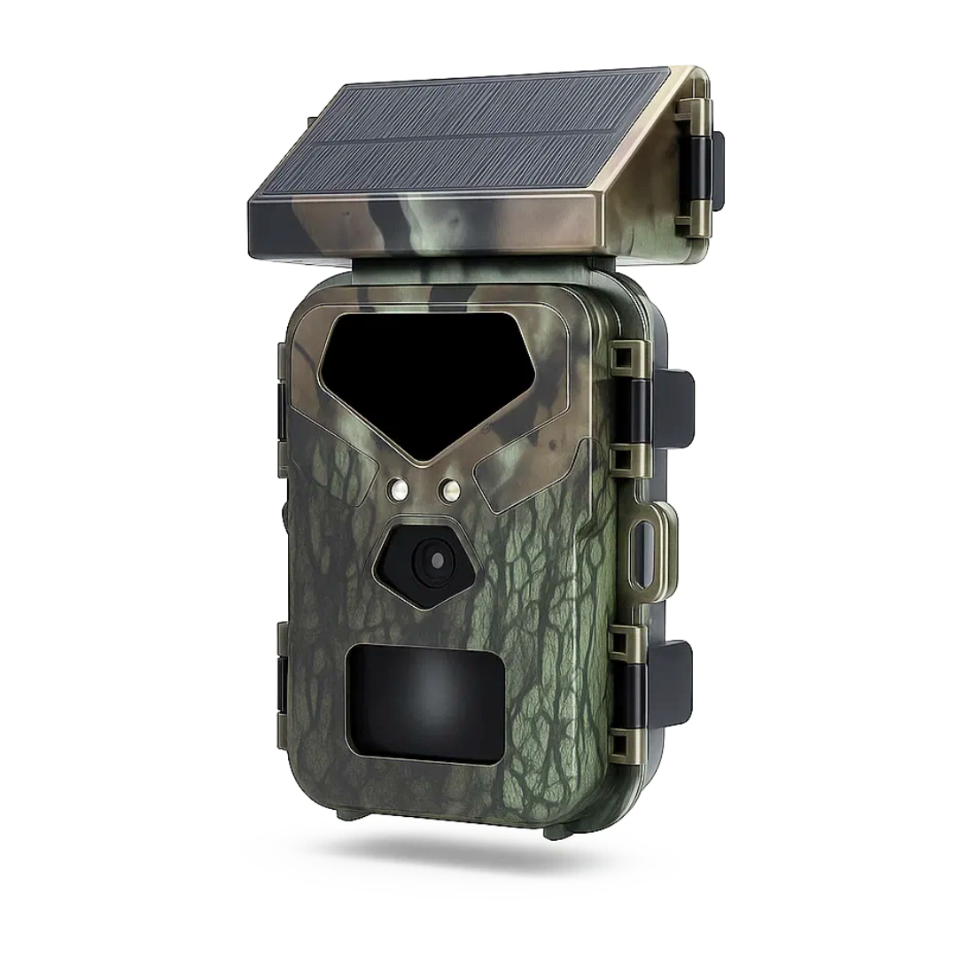 Vildtkamera – 20MP Full HD – Solpanel – Nattesyn – Hurtig Registrering