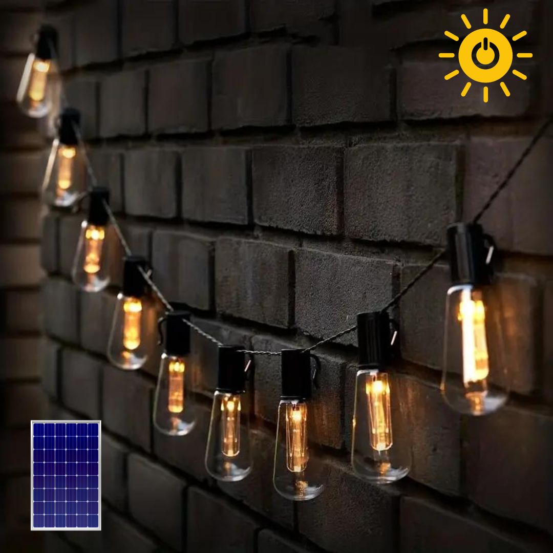 OutdoorHaven | solcelledrevet LED-lyskrans