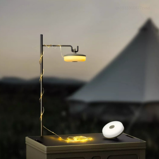 OutdoorHaven - LED-lamper, der kan rulles ud - Camping