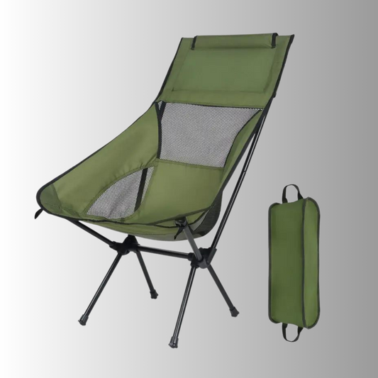 OutdoorHaven - Sammenklappelig Campingstol - Comfort+