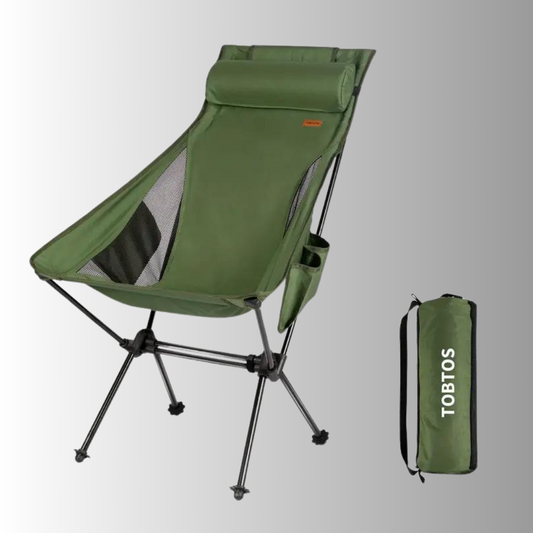 OutdoorHaven - Sammenklappelig Luksus-Campingstol