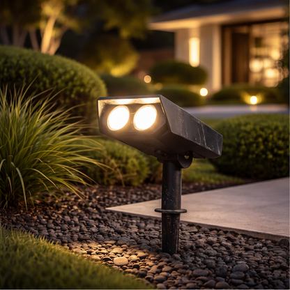 Solar Lanterne med  LED-Lys – Fritstående