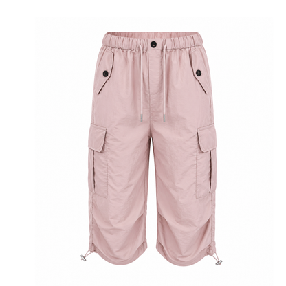 Dame Cargo Capri – Elastisk Talje med Snøre