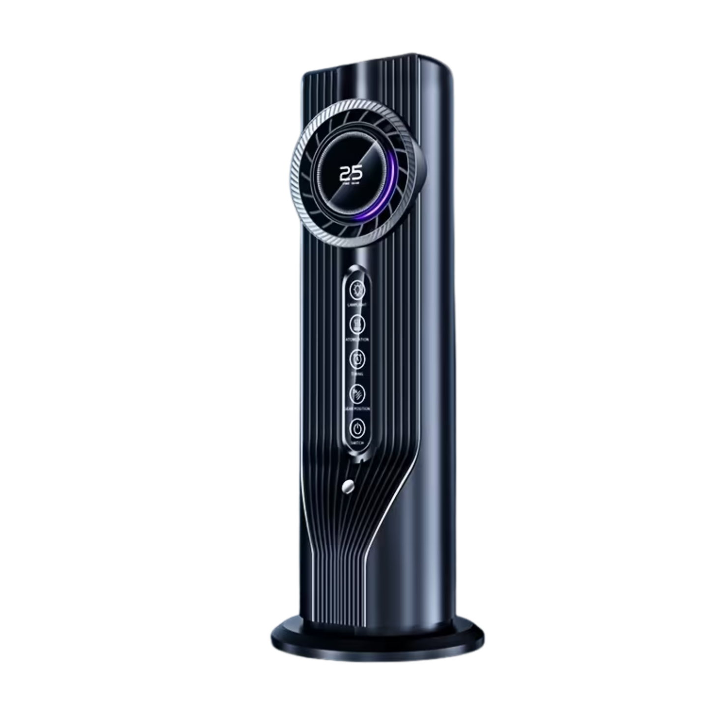 Tårnventilator & Luftfugter – USB, 6 Hastigheder & 6-Timers Timer