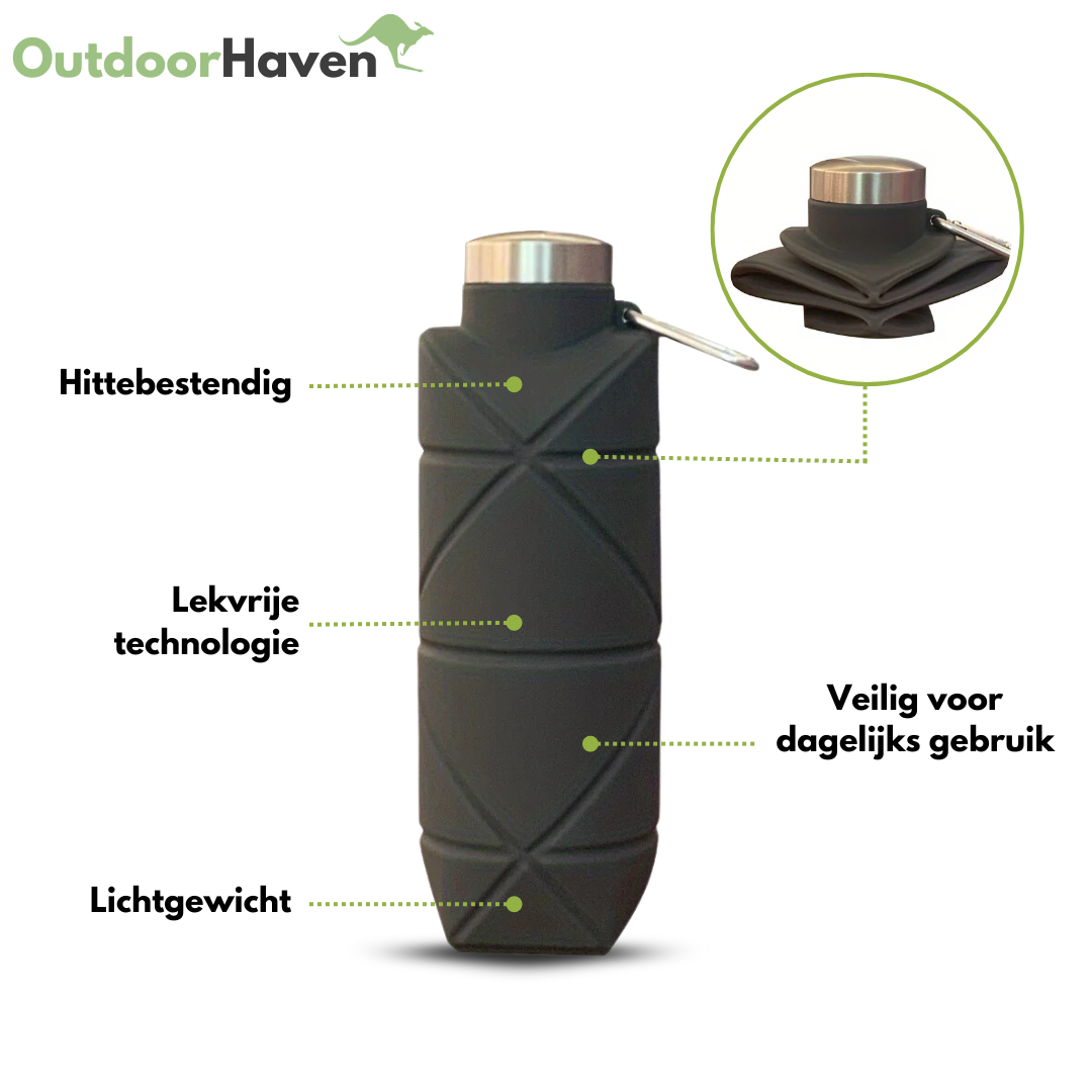 Opvouwbare Waterfles - 750 ML