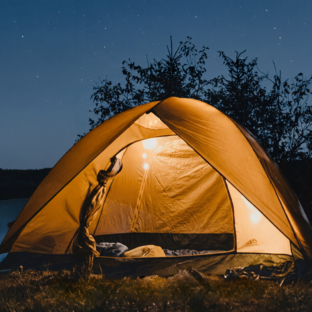 Trådløs LED Arbejdslampe – 21V Campinglampe – Bærbar