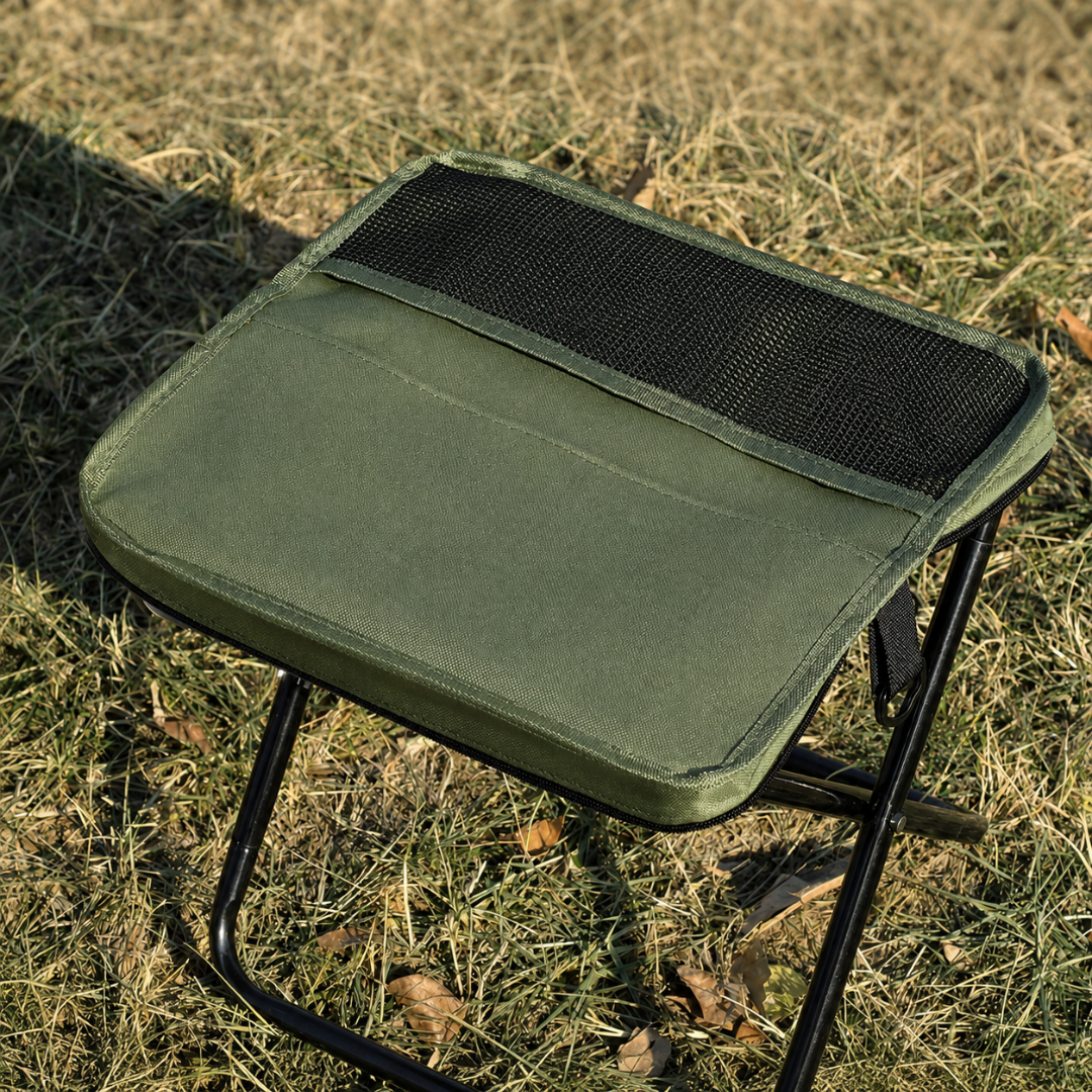 Foldestol Camping Mini – Bæretaske Skammel – Ultralet