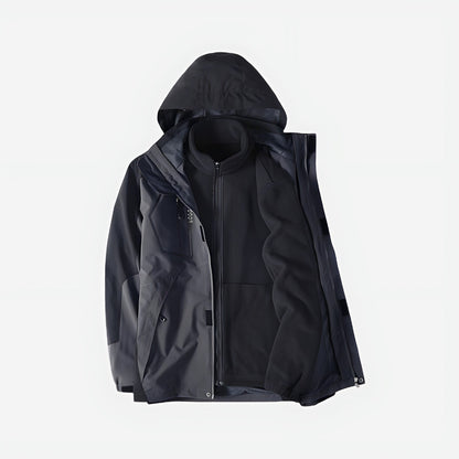 Herre Softshell Sæt – Outdoor Jakke – Vandrebukser